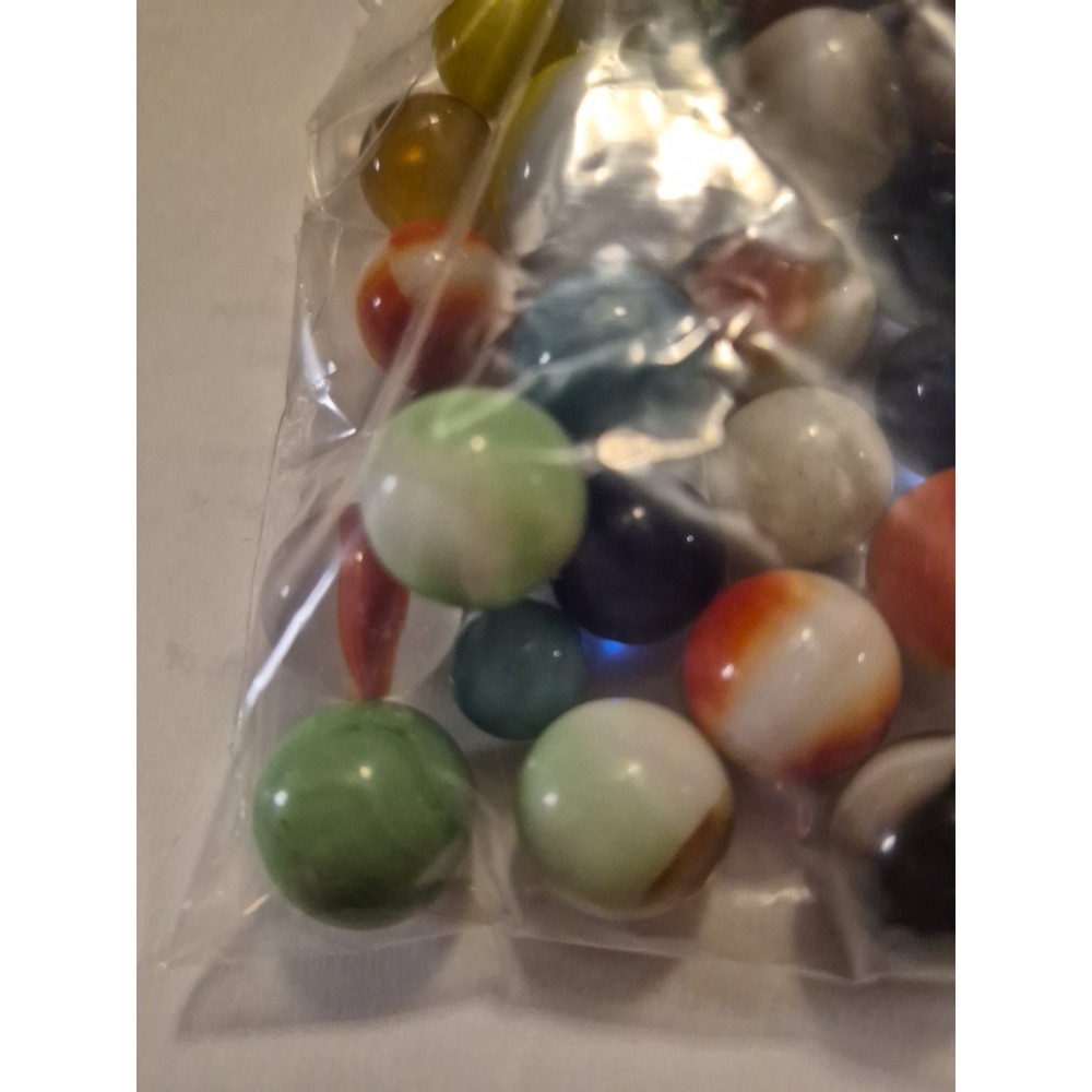 Unbranded Vintage Marble Lot #2. 6.7 Ounces Mixed Colors Mixed Lot - Picture 5 of 8